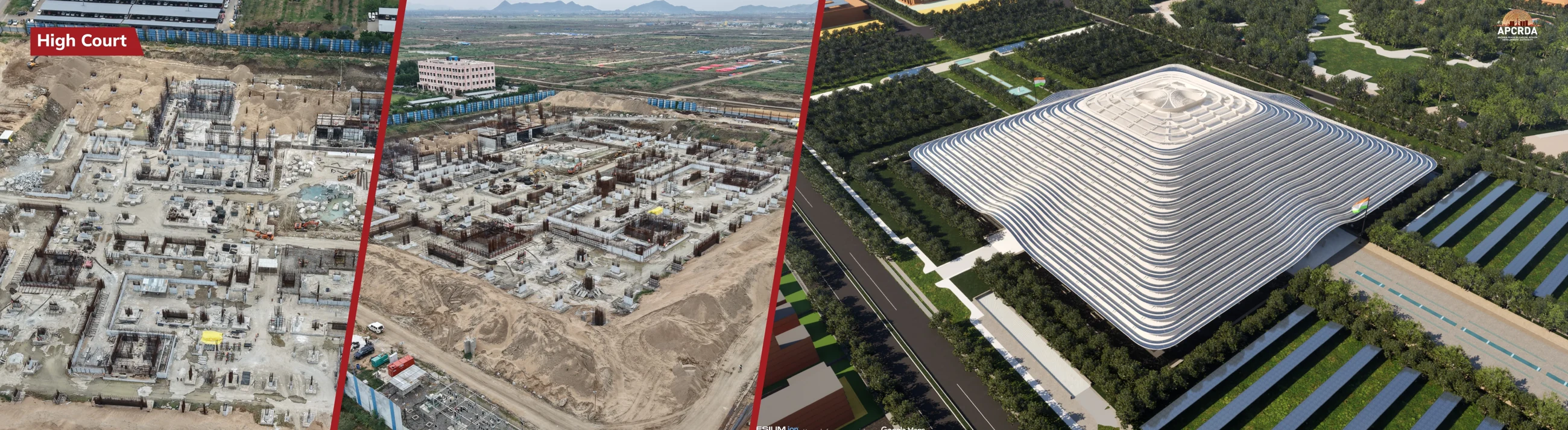 APCRDA High Court construction and proposed complex